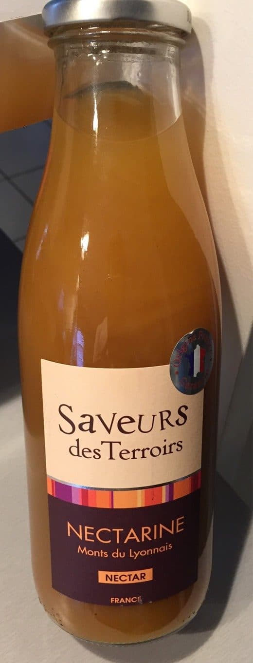 Saveurs Des Terroirs Nectar de nectarine packshot