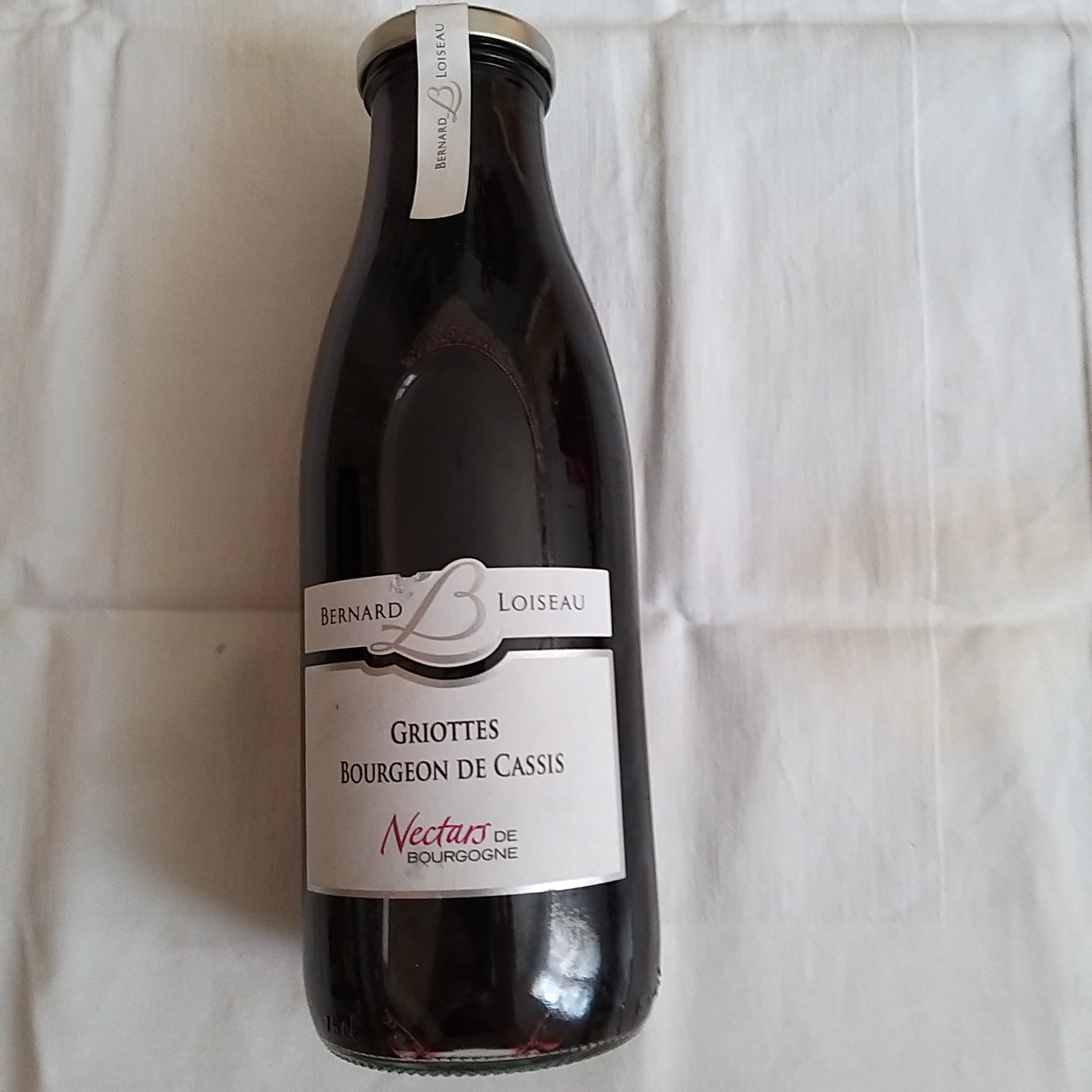 Bernard Loiseau Nectar de Griotte et Bourgeon de Cassis packshot