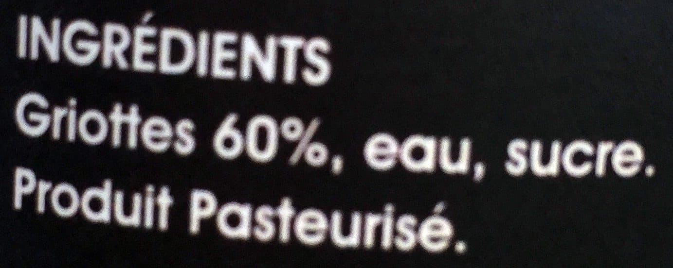 Saveurs des Terroirs Griotte Nectar packshot