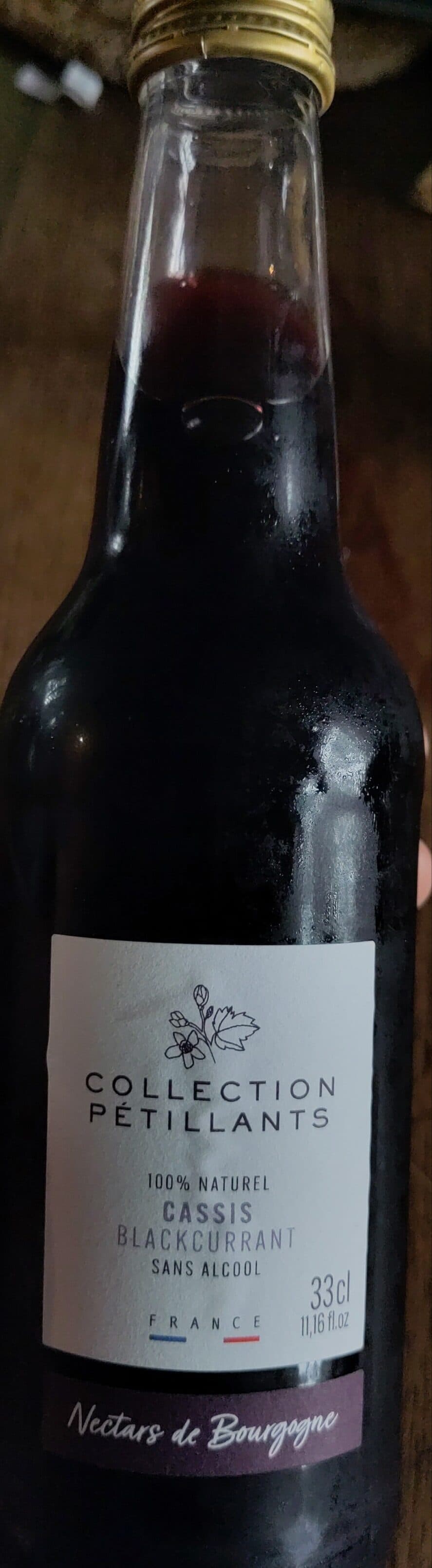 Nectar De Bourgogne Collection pétillancs Cassis packshot
