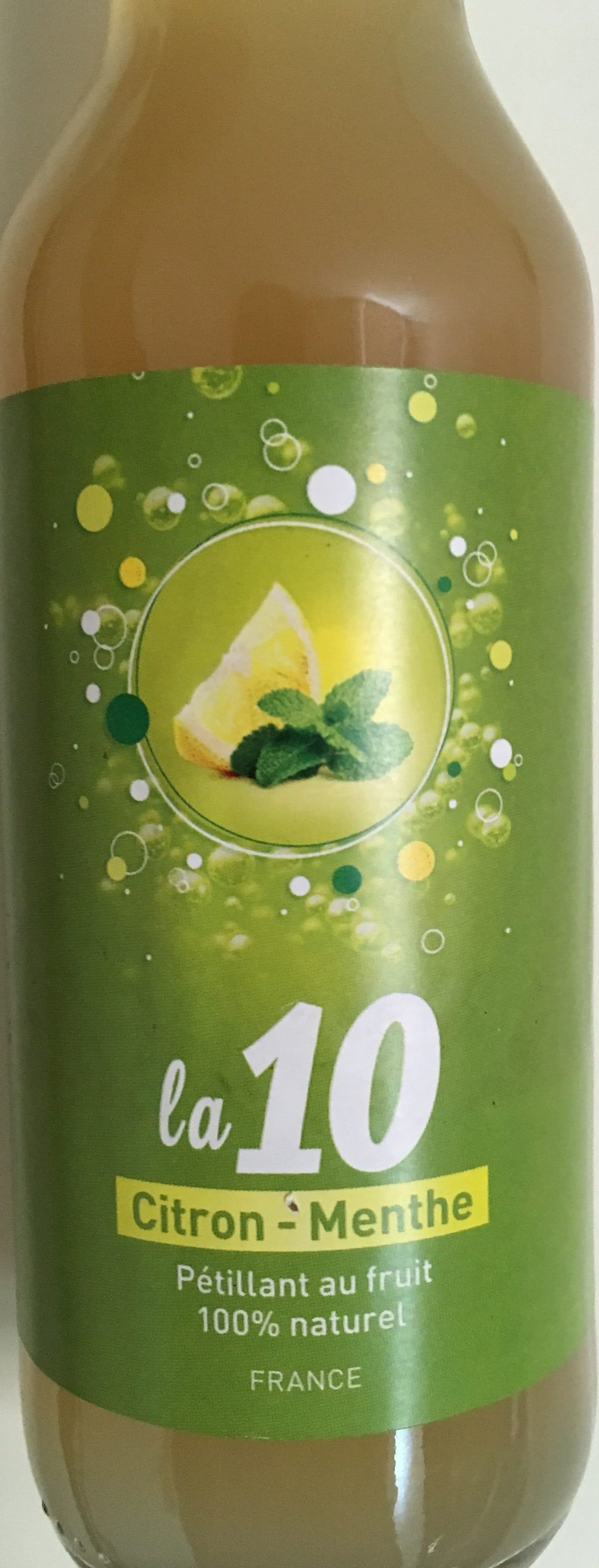 la 10 la 10 Citron-Menthe packshot