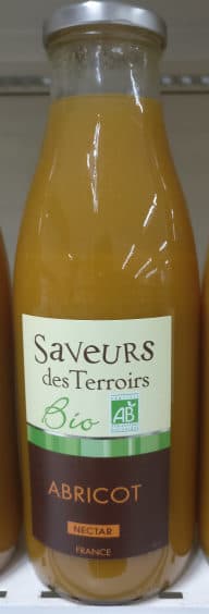 Saveurs des Terroirs Nectar d'Abricots packshot