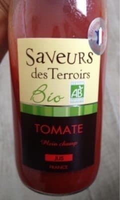 Saveurs Des Terroirs Jus de tomate packshot