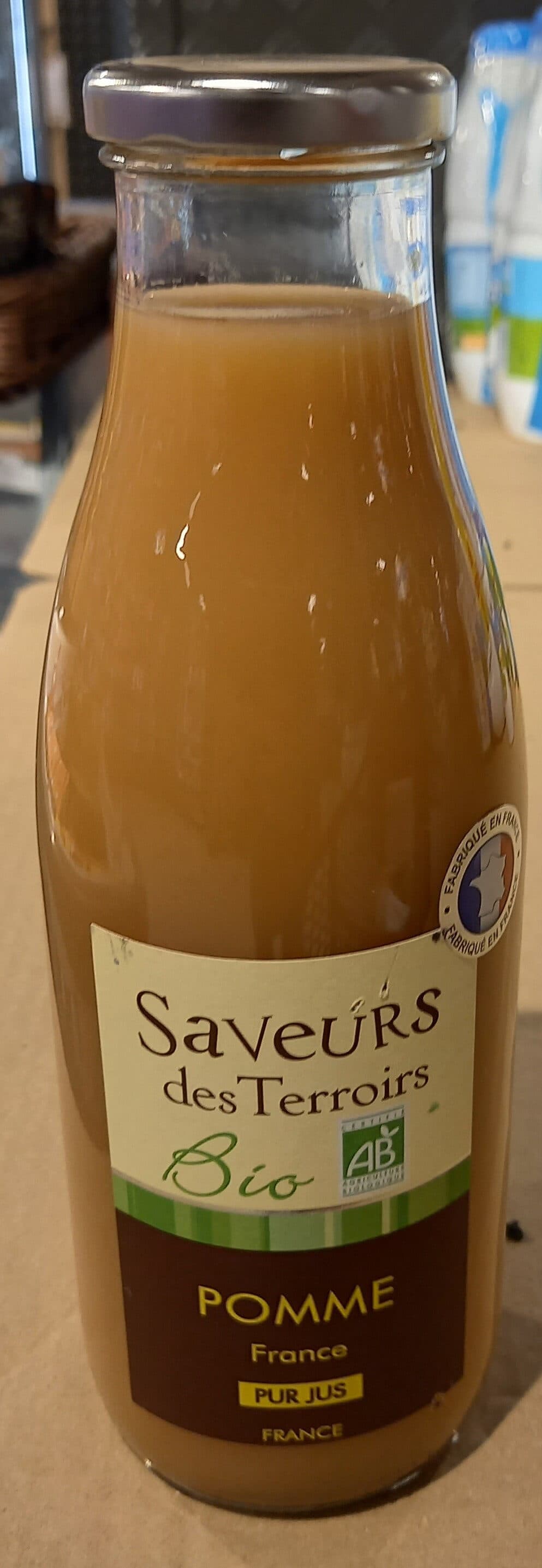 Nectars de Bourgogne Pur jus de pommes🍎🍏 packshot