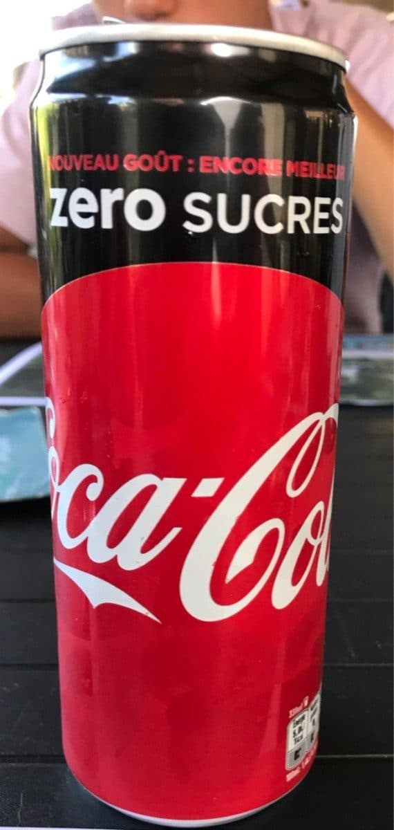 Coca-Cola Coca cola zero packshot
