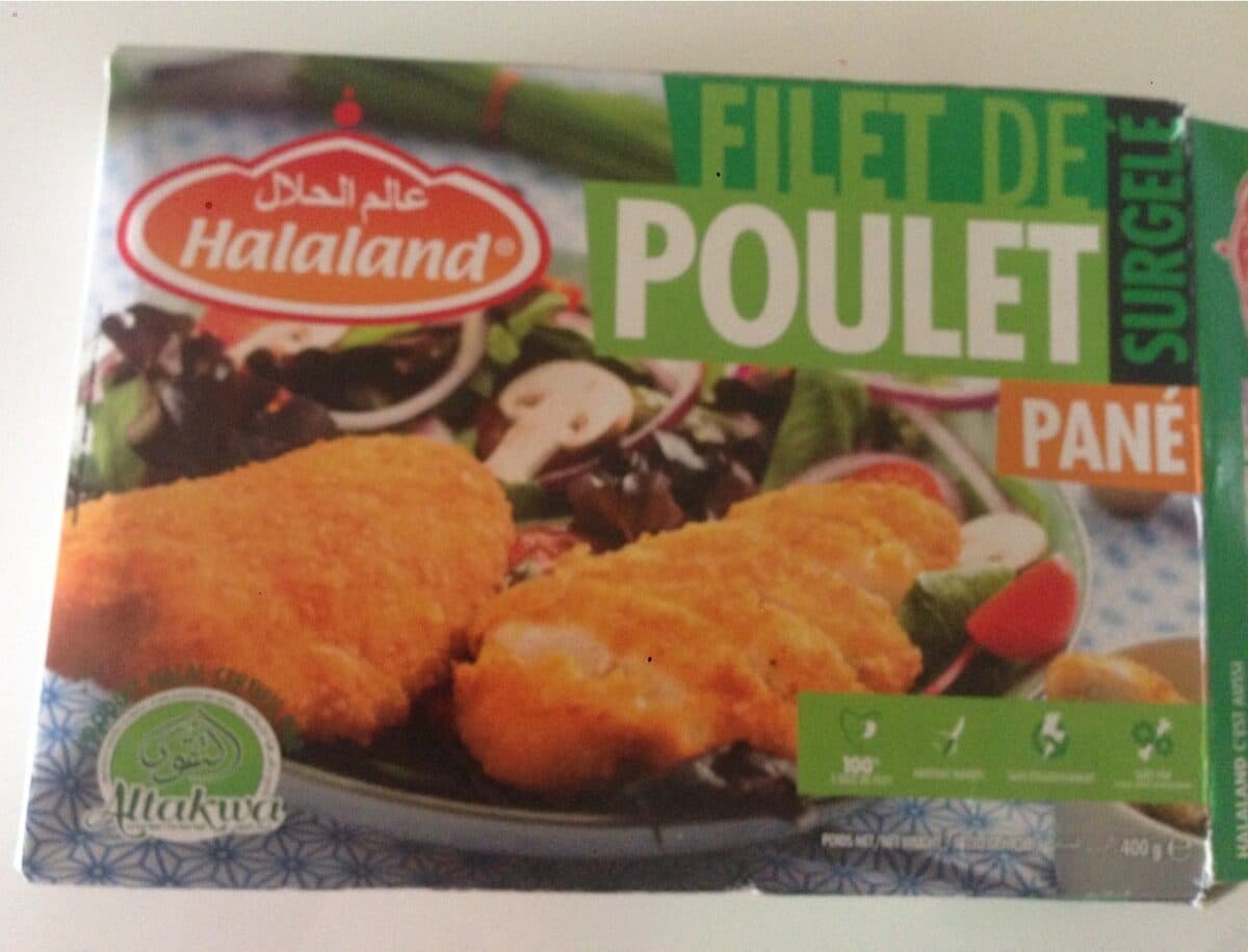 Open Food Facts Filet de poulet pané packshot