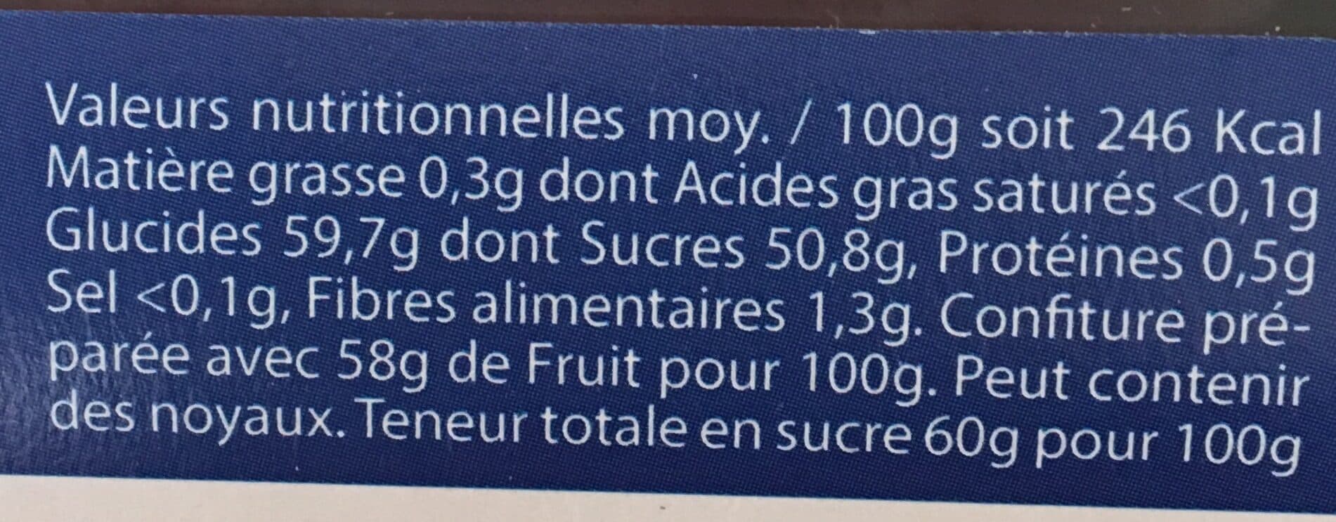 Les confitures de la creation Cerise Noire Confiture Artisanale, 500g packshot