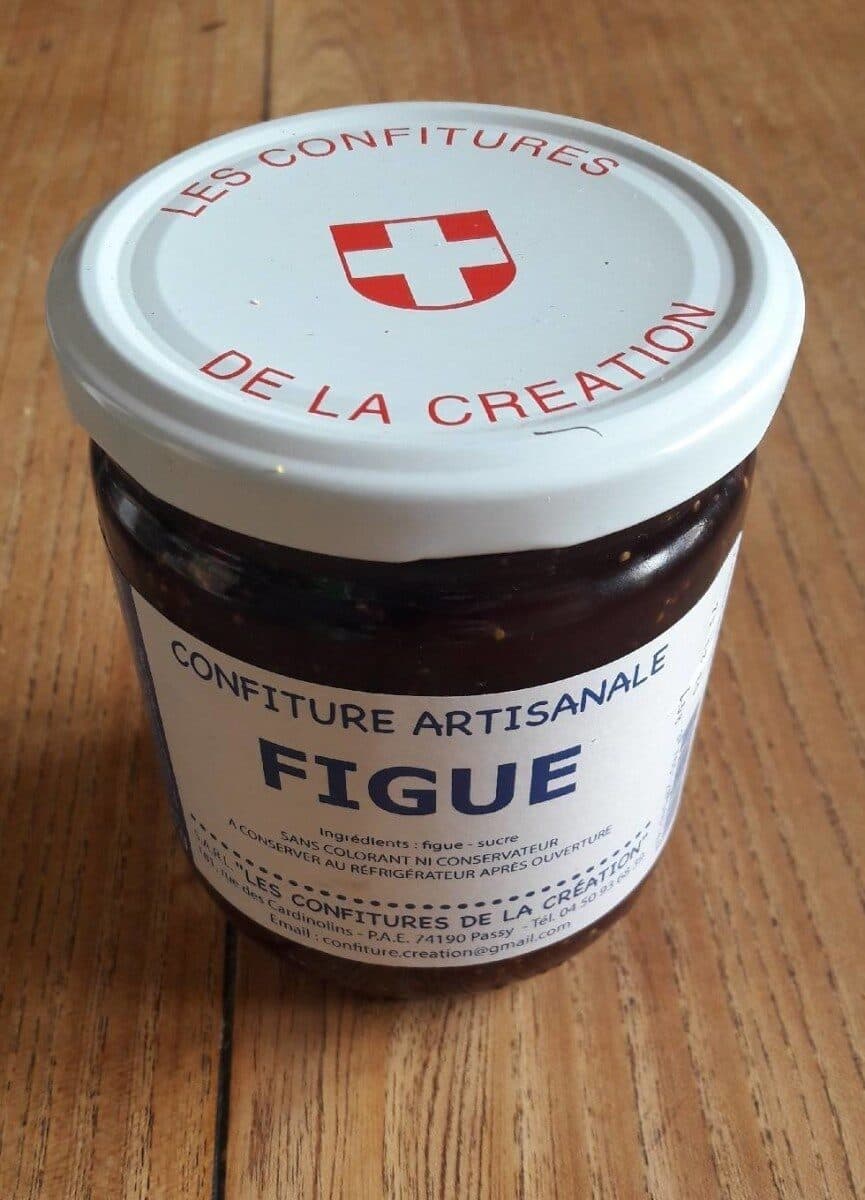 Les Confitures De La Creation Confiture figue packshot
