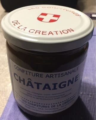 Les Confitures De La Creation Confiture artisanale chataigne packshot