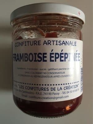 Les confitures De La Création Confiture artisanale packshot