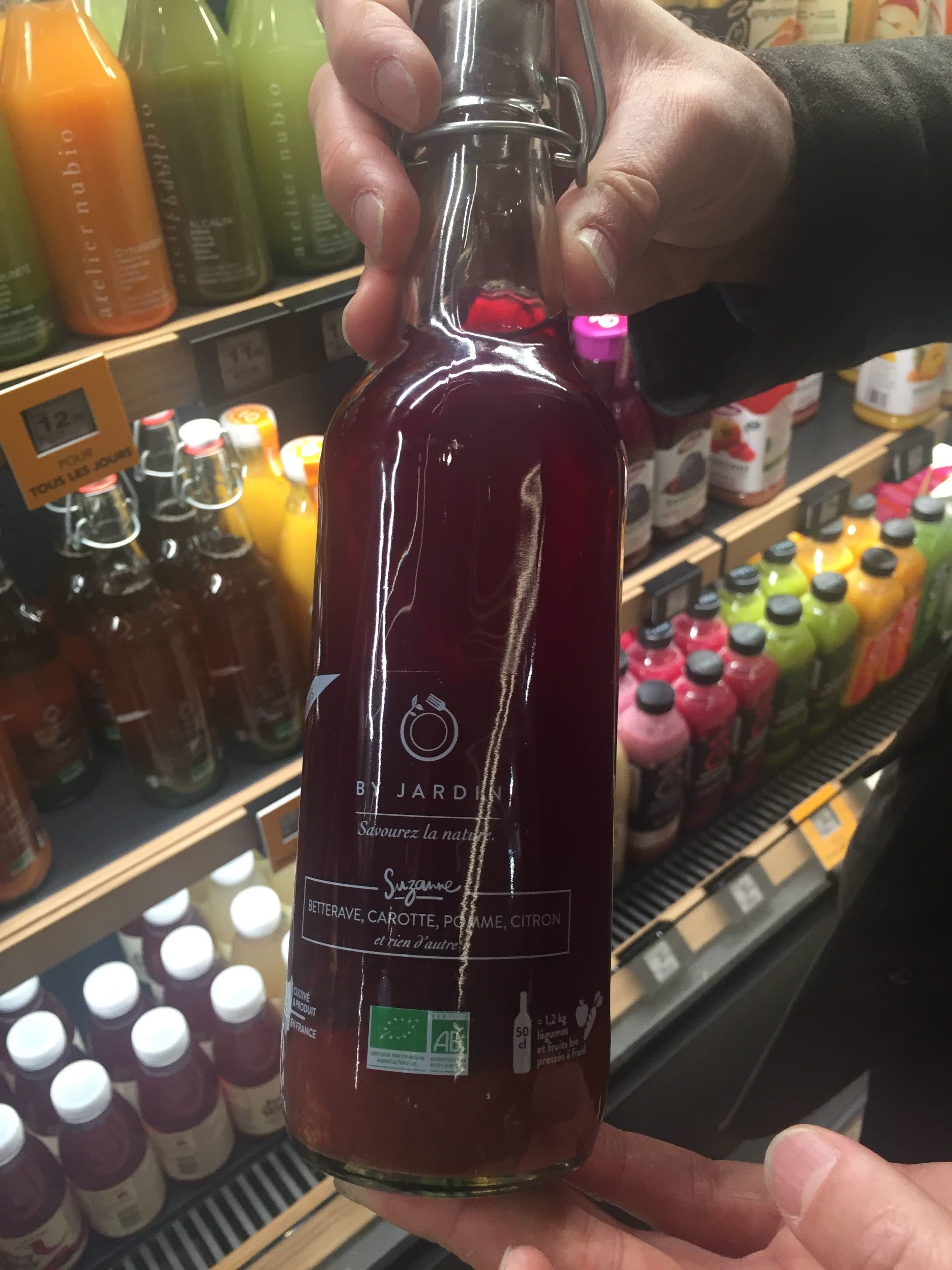 By jardin Jus Betterave, Citron, Royal Gala, Carotte packshot