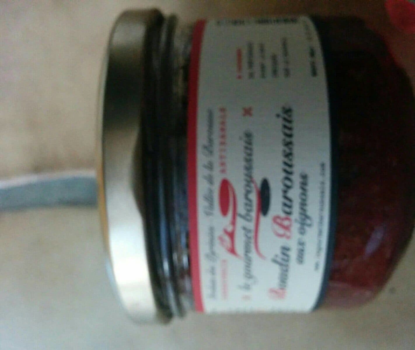 Open Food Facts Boudin baroussais aux oignons packshot