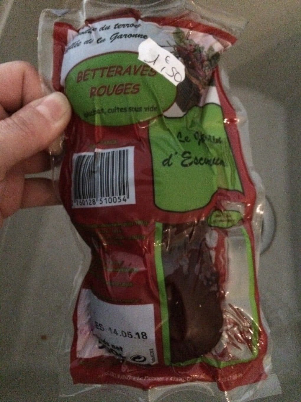 Le Jardin D'escurling Bettraves rouges packshot