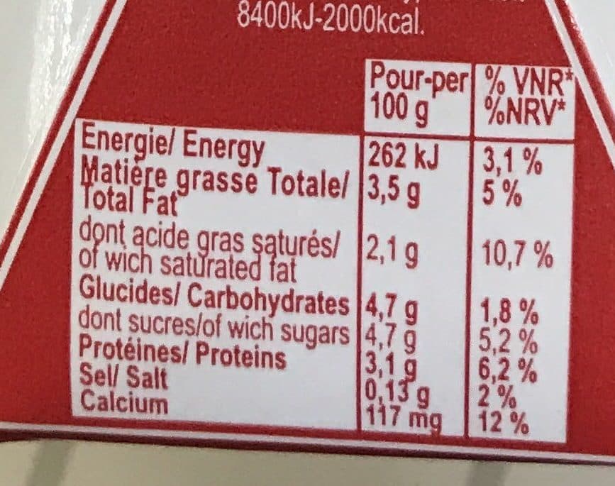 Promess Lait entier packshot