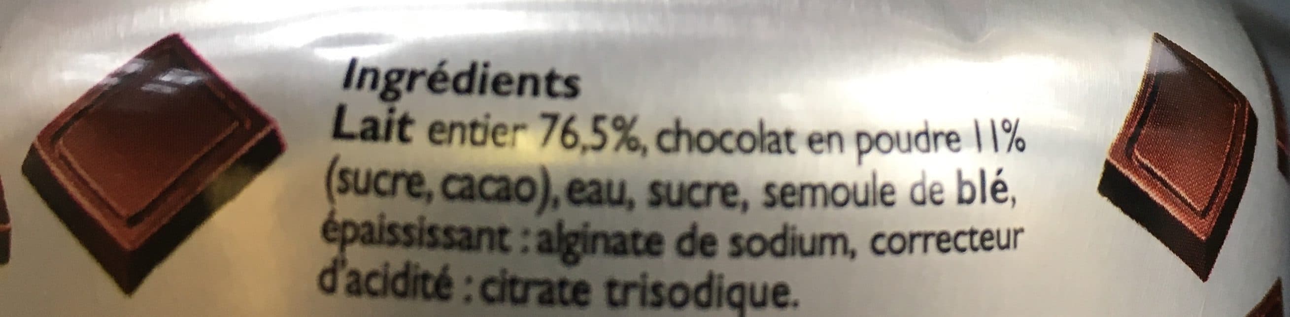 Yabon Creme dessert chocolat packshot