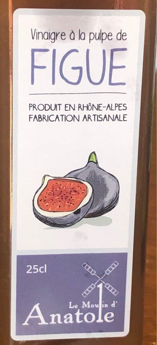 Le Moulin d'Anatole Vinaigre a la pulpe de figue packshot