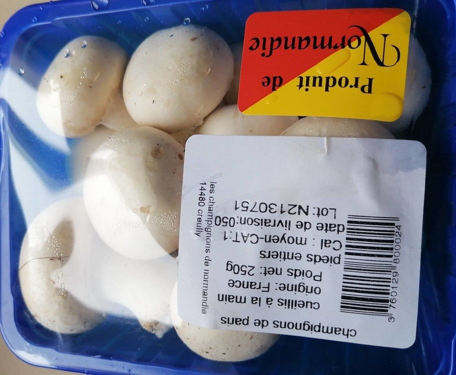 Open Food Facts Champignons de Paris Entiers packshot