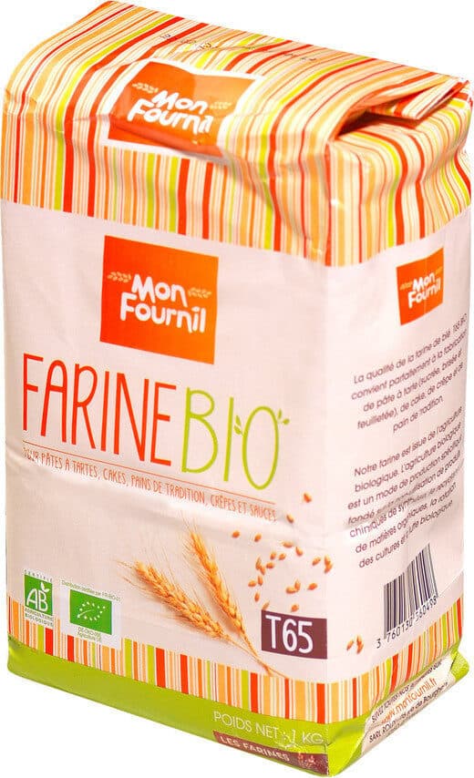 Mon fournil Farine de blé T65 packshot