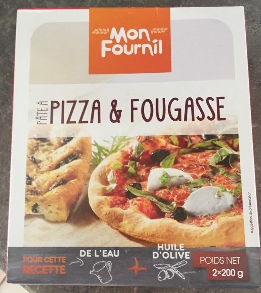 Mon Fournil Pâte à pizza & fougasse packshot