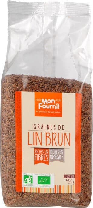 Mon fournil Graines de lin bio packshot