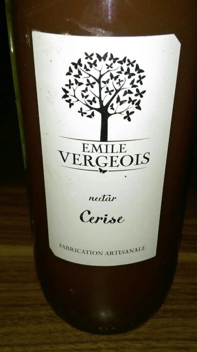 Emile Vergeois Nectar cerise packshot