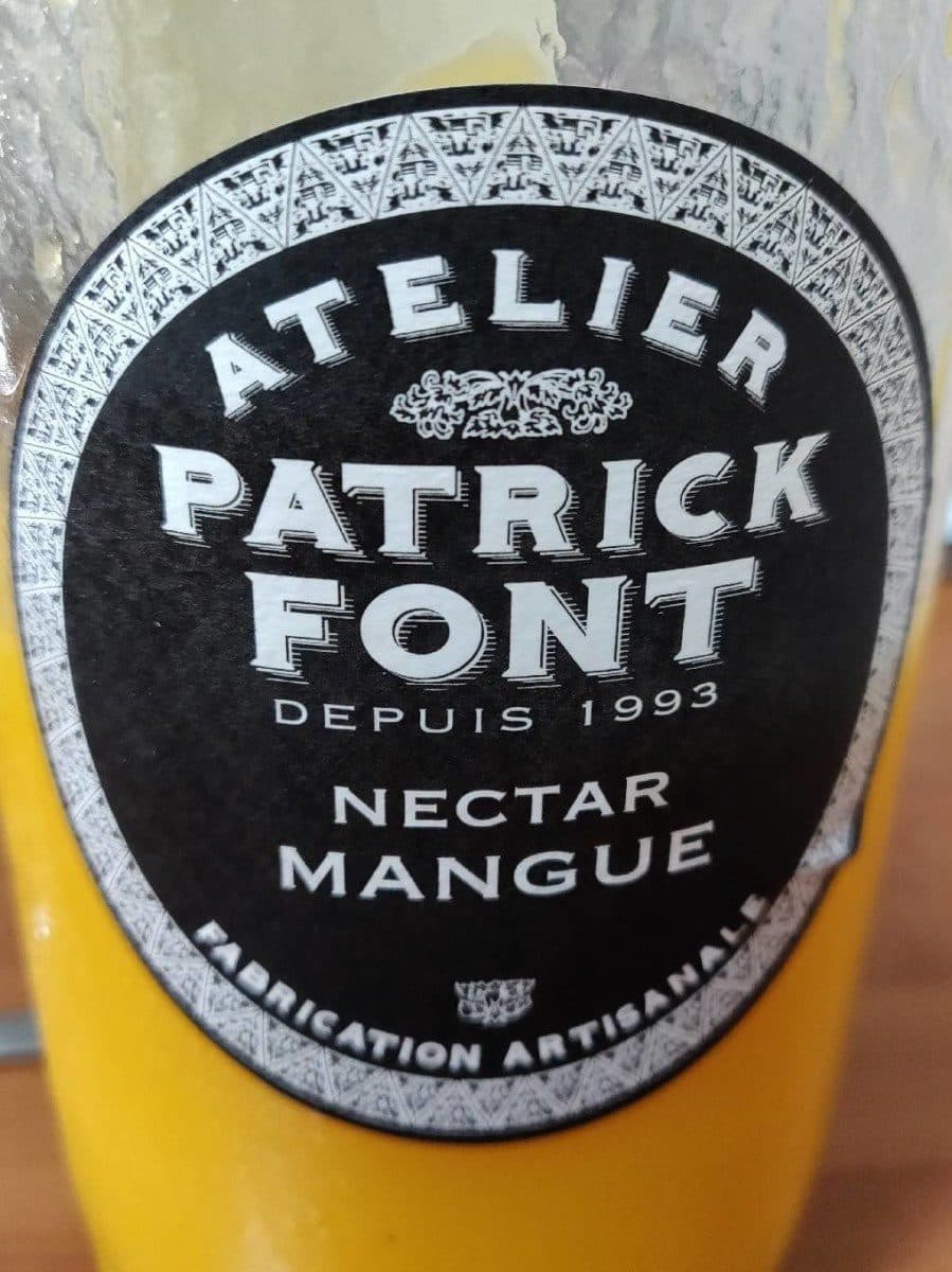 Atelier Patrick Font Nectar de mangue packshot