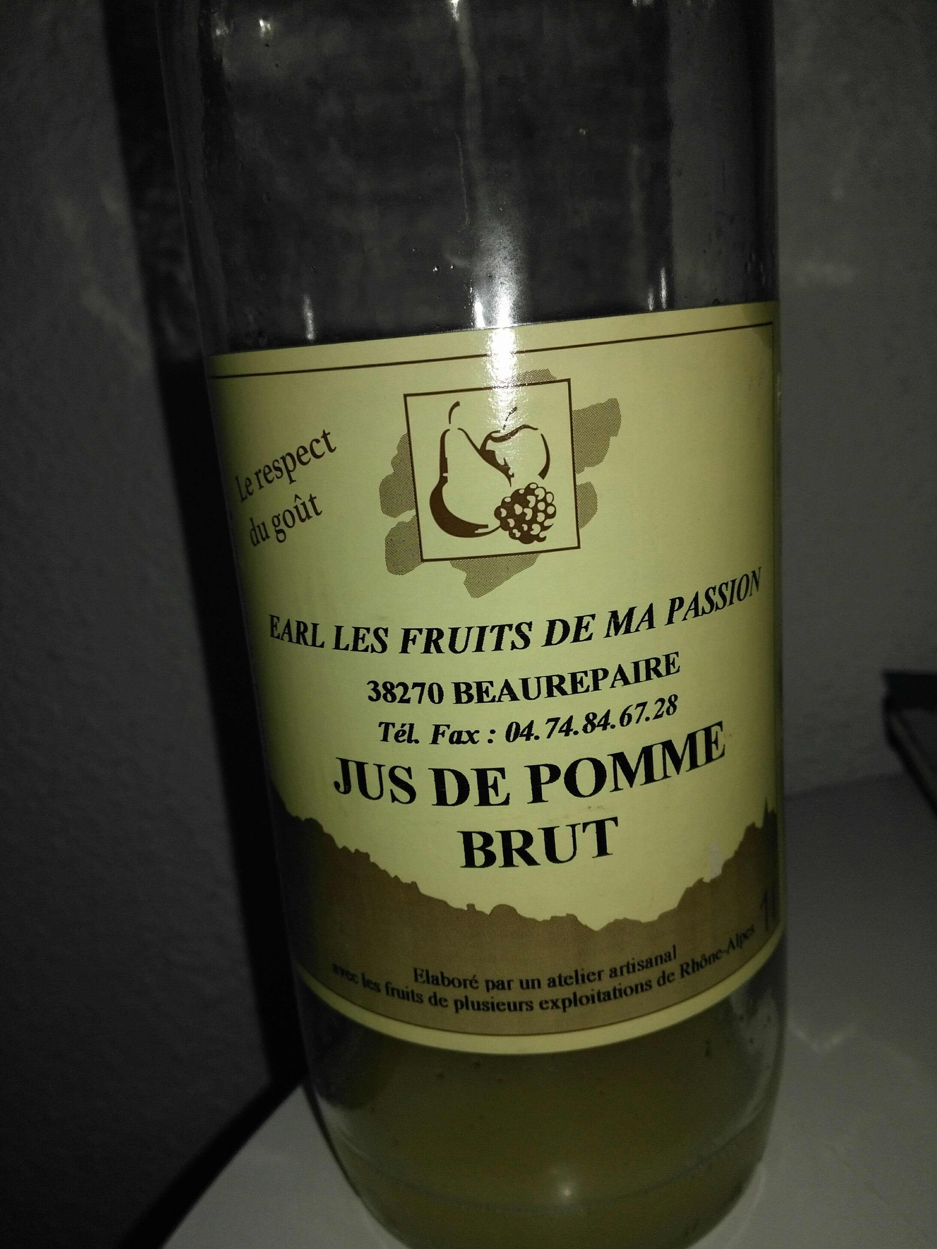 Atelier Patrick Font Jus de pomme tentation packshot