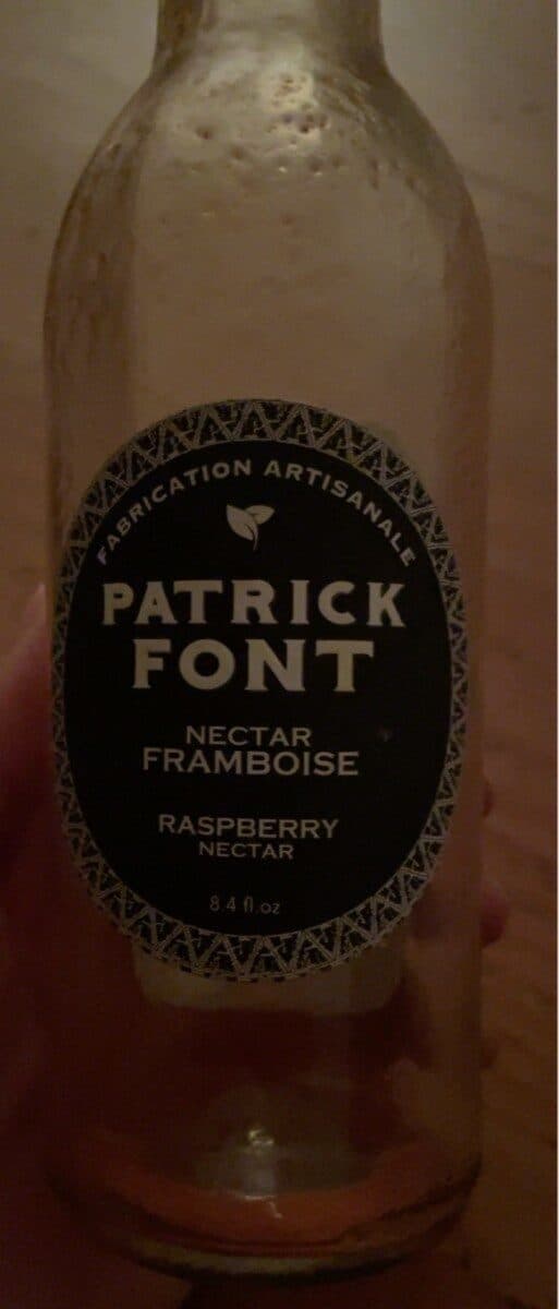 Émile Vergeois Nectar framboise packshot