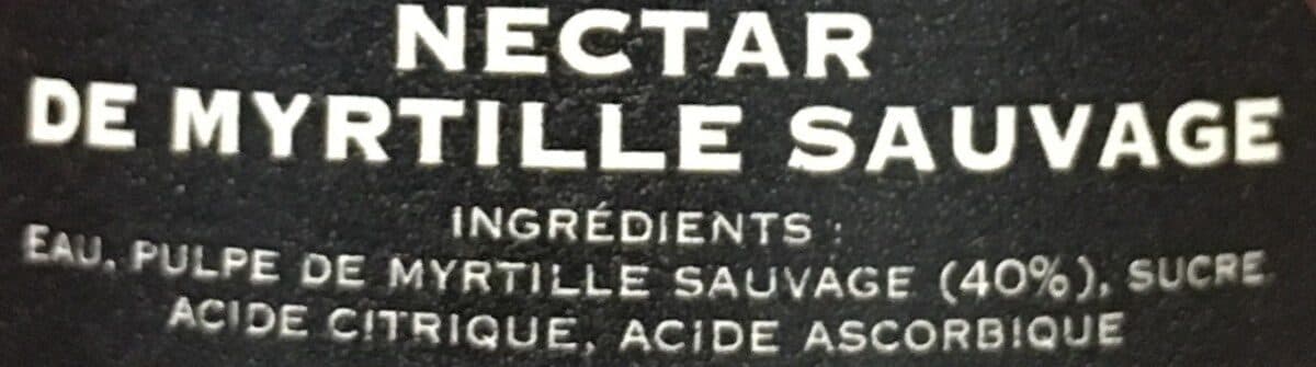 Open Food Facts Nectar De Myrtille Sauvage D'ardeche-lozere 25CL packshot