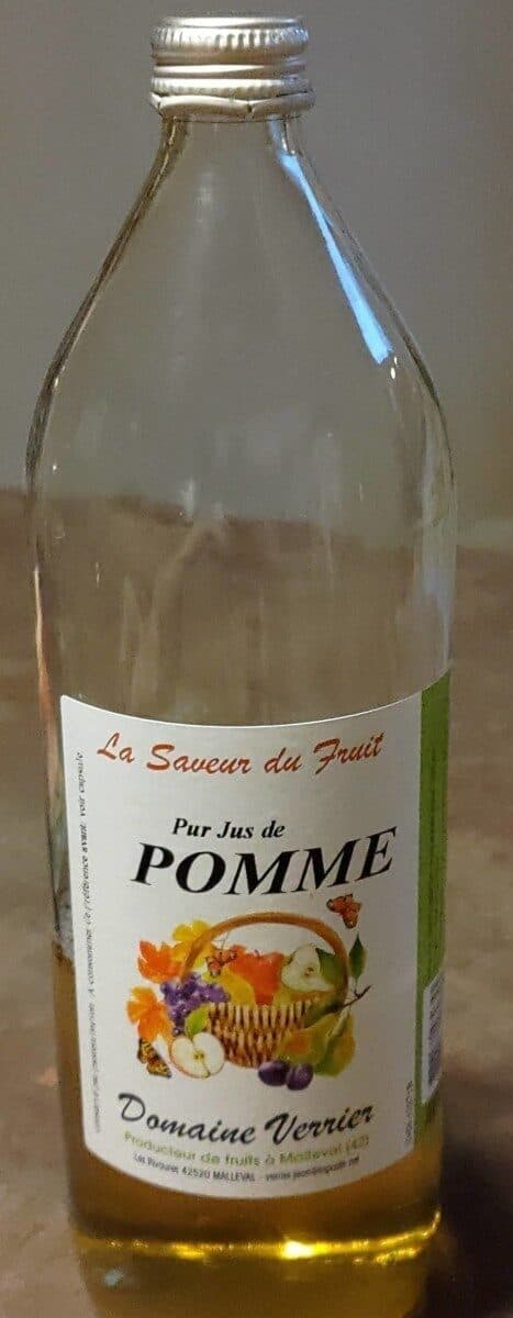 EARL DOMAINE VERRIER Pur Jus de POMME packshot