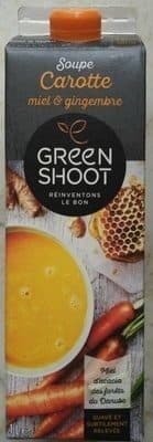 Greenshoot Soupe carotte miel gingembre packshot