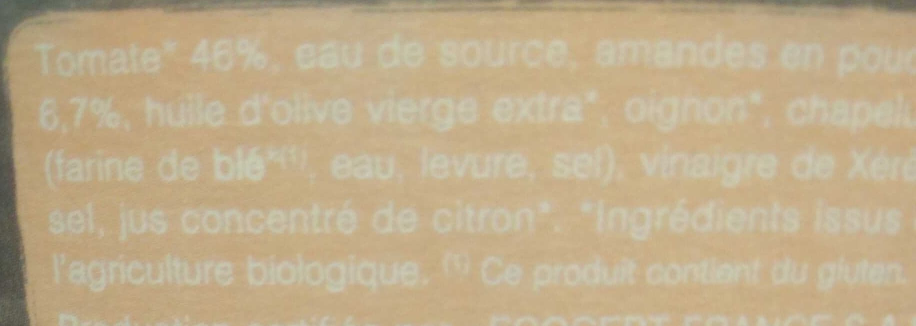 GREENSHOOT Gaspacho Recette Gourmet aux Amandes packshot