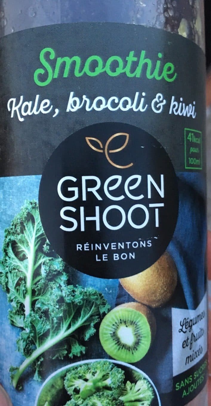 Green Shoot Kale, Brocoli & Kiwi Smoothie packshot