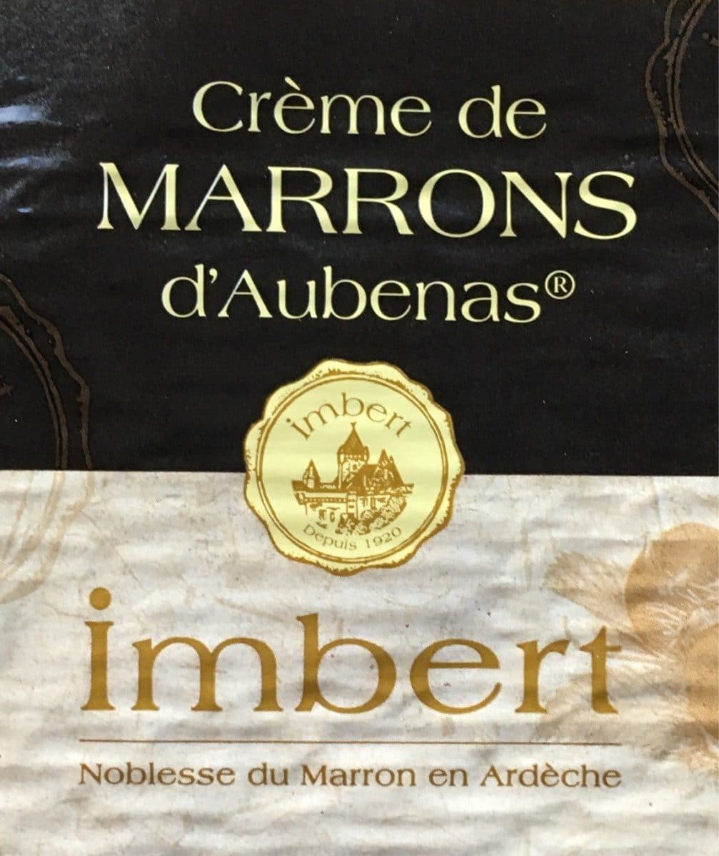 Imbert Imbert - Aubenas Chestnut Spread (Creme de Marrons), 2.2lb (850ml) Can packshot