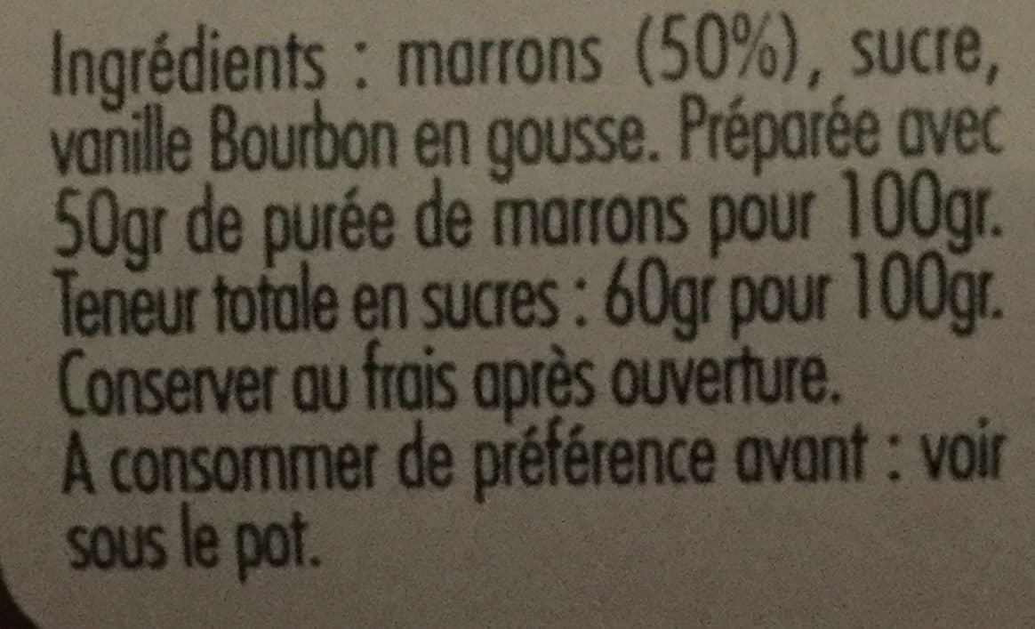 Imbert Crème de marron d’Aubenas packshot