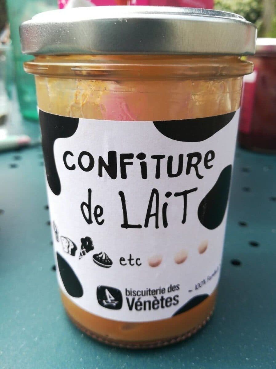 Biscuiterie des Vénètes Confiture de lait packshot