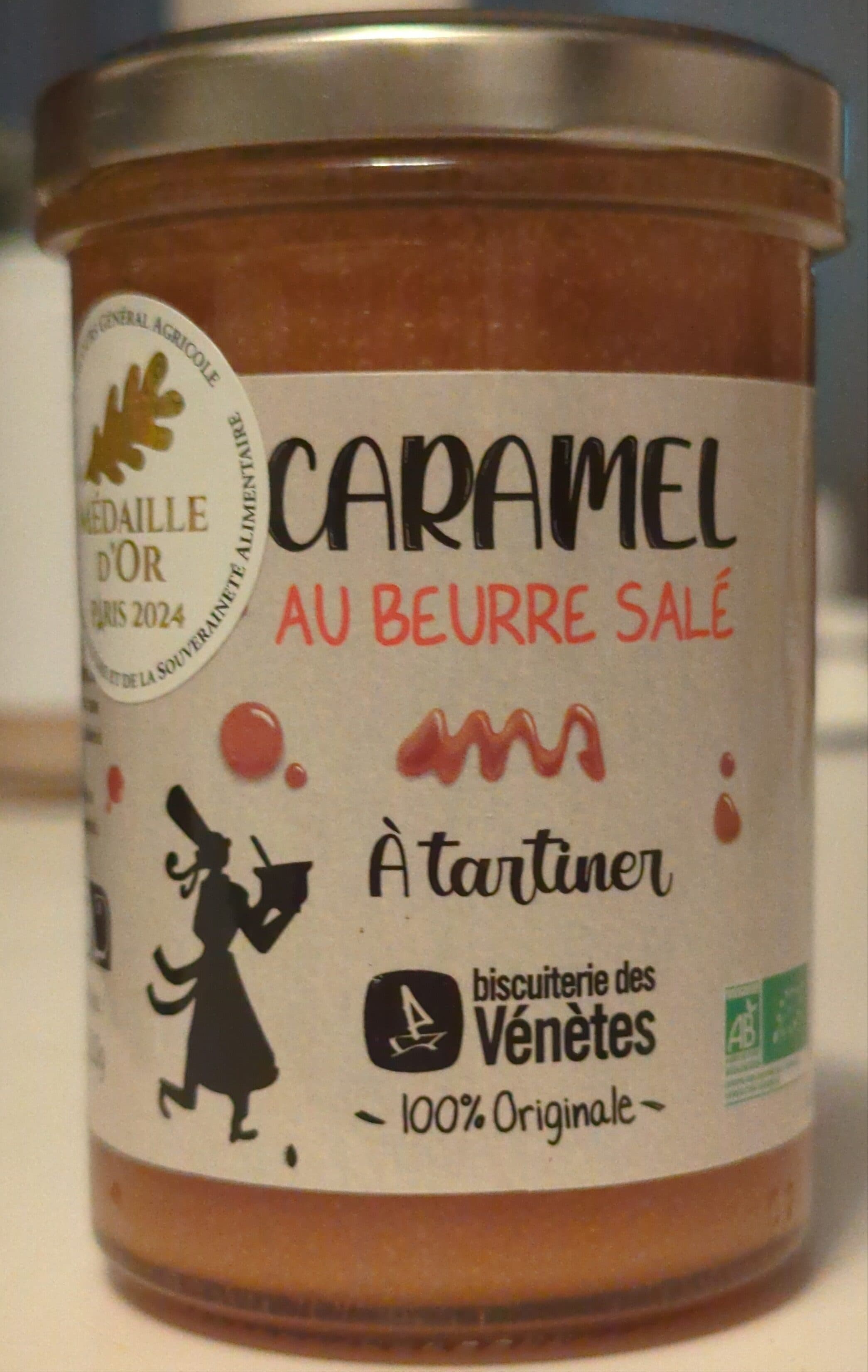 Biscuiterie des Vénètes Caramel au beurre salé packshot