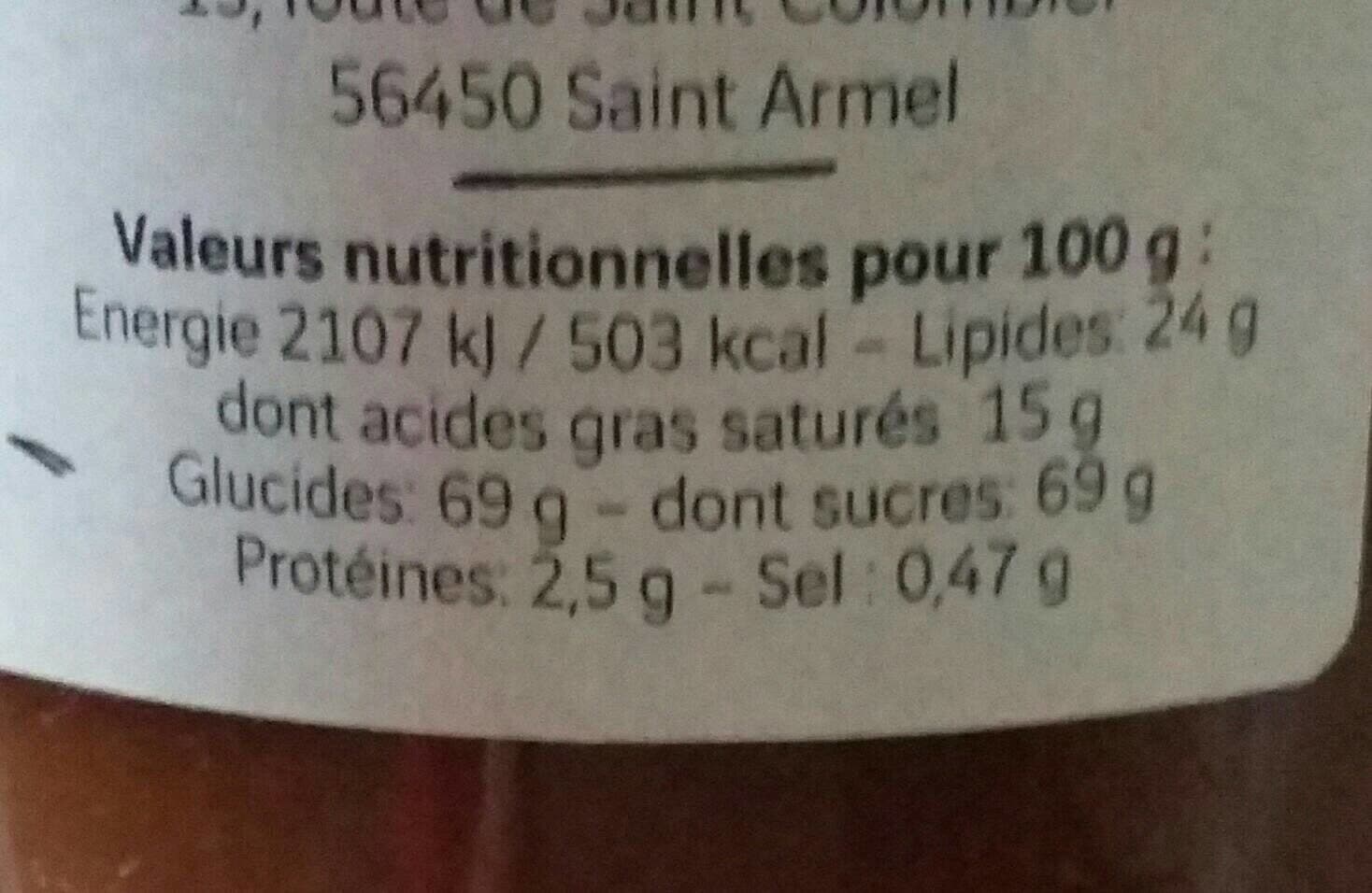 Biscuiterie des Vénètes Caramel au beurre salé packshot