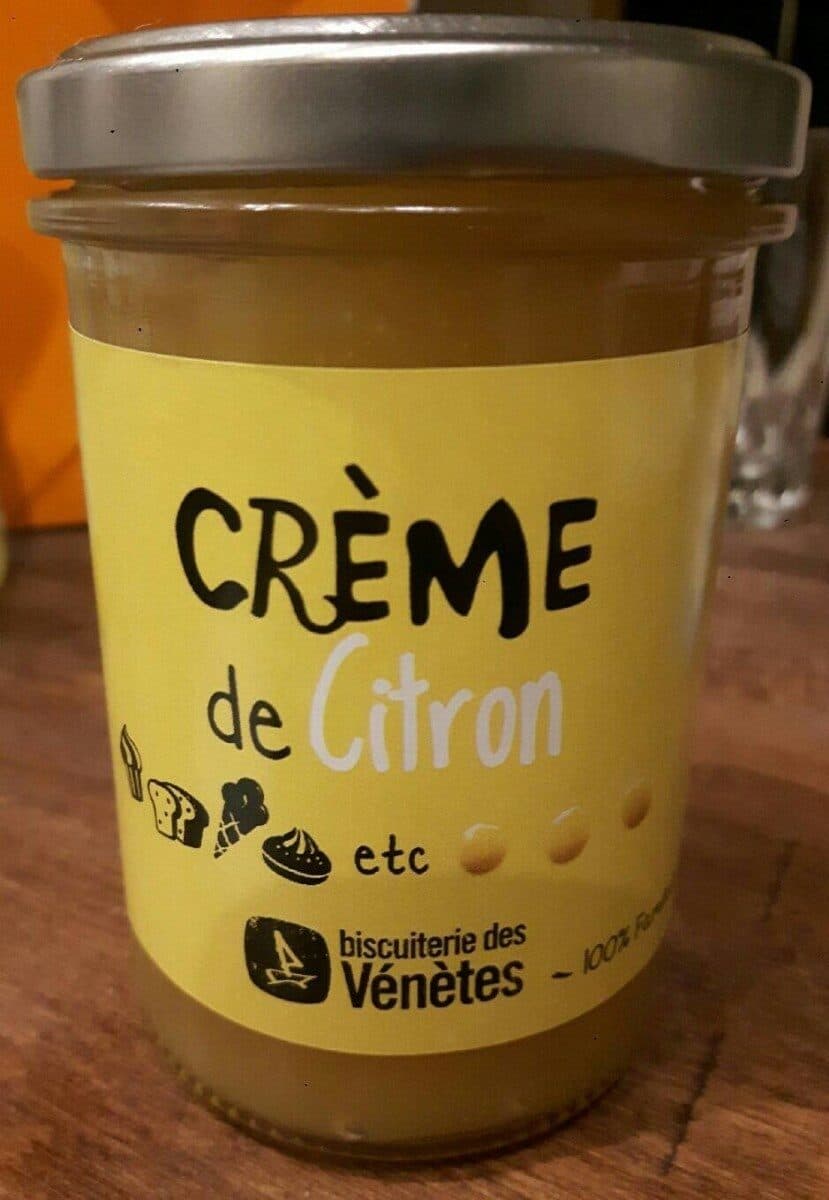 Biscuiterie des Vénètes Crème de citron packshot