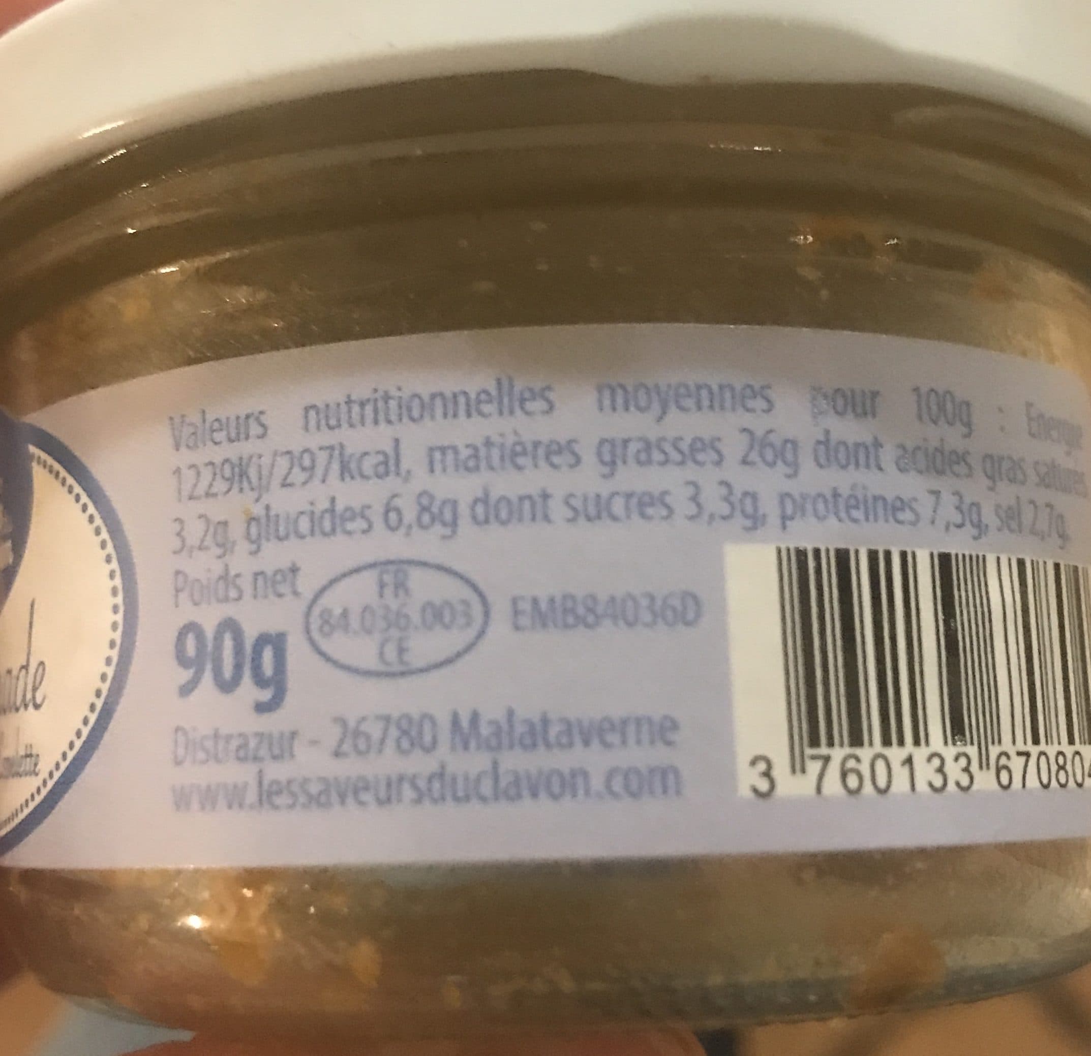 Les Saveurs Du Clavon Sardina au piment d’Espelette packshot