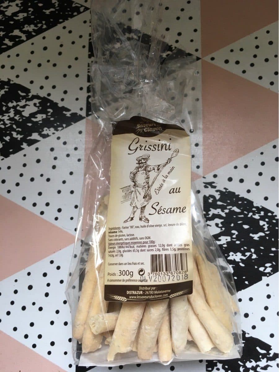 Les Saveurs du Clavon Grissini packshot
