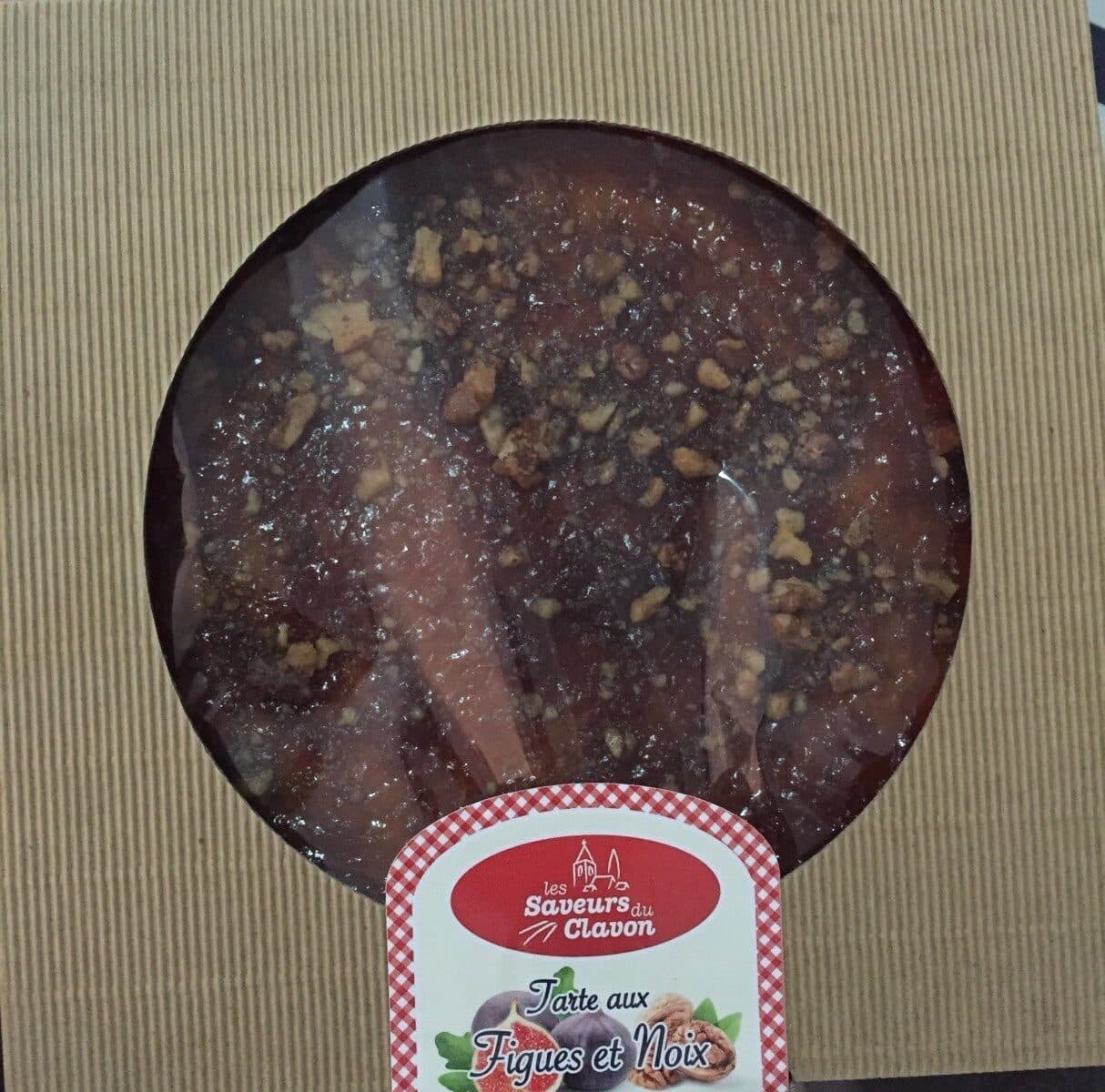 Les Saveurs Du Clavon Tarte aux figues et noix packshot