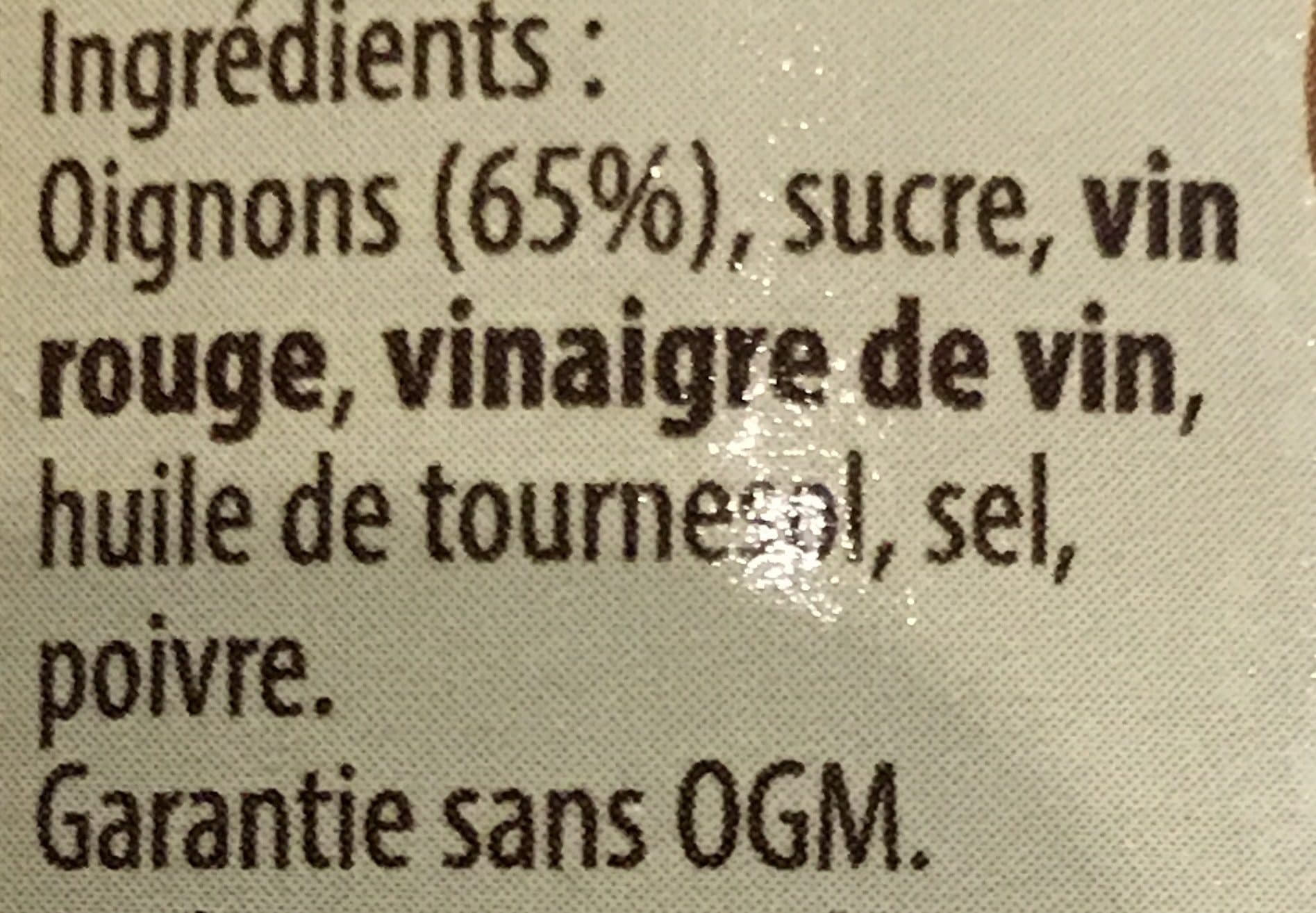 Les Saveurs du Clavon Confit d’oignons packshot