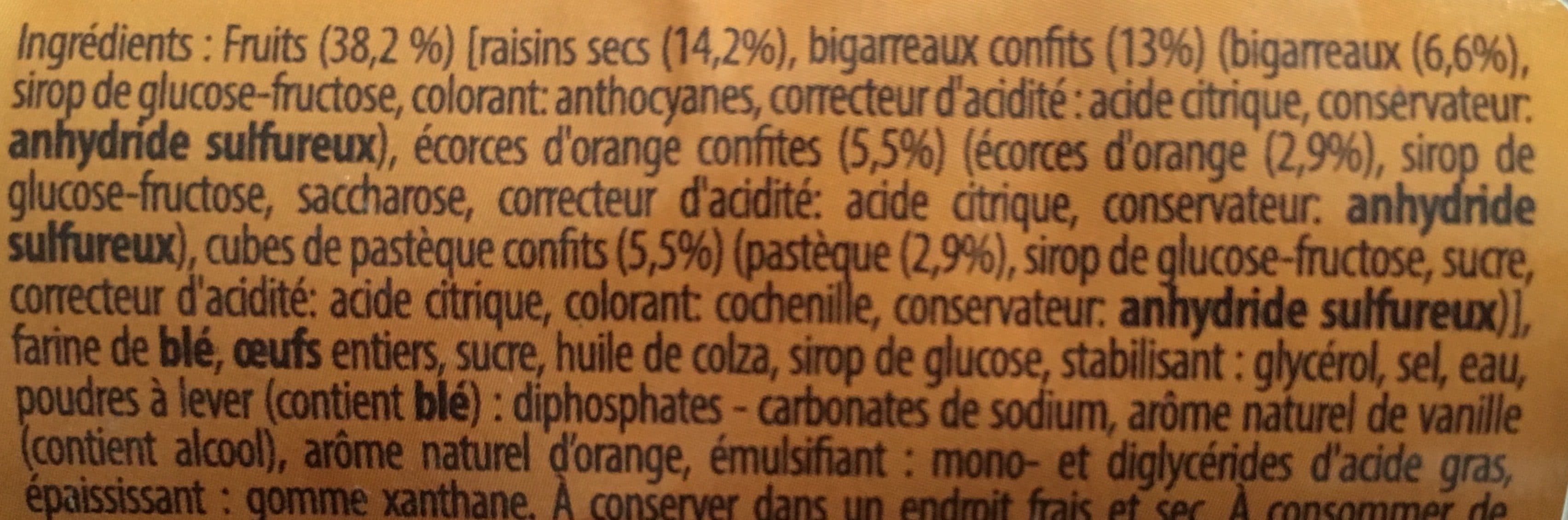 Les Saveurs du Clavon Cake aux fruits packshot