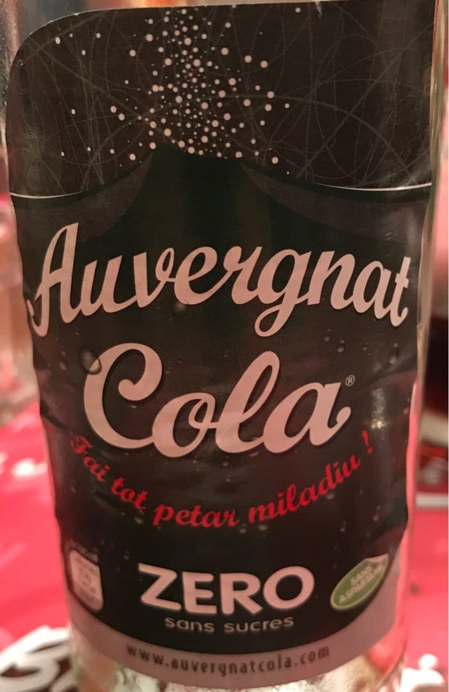 Auvergnatcola Auvergnat Cola Zero packshot