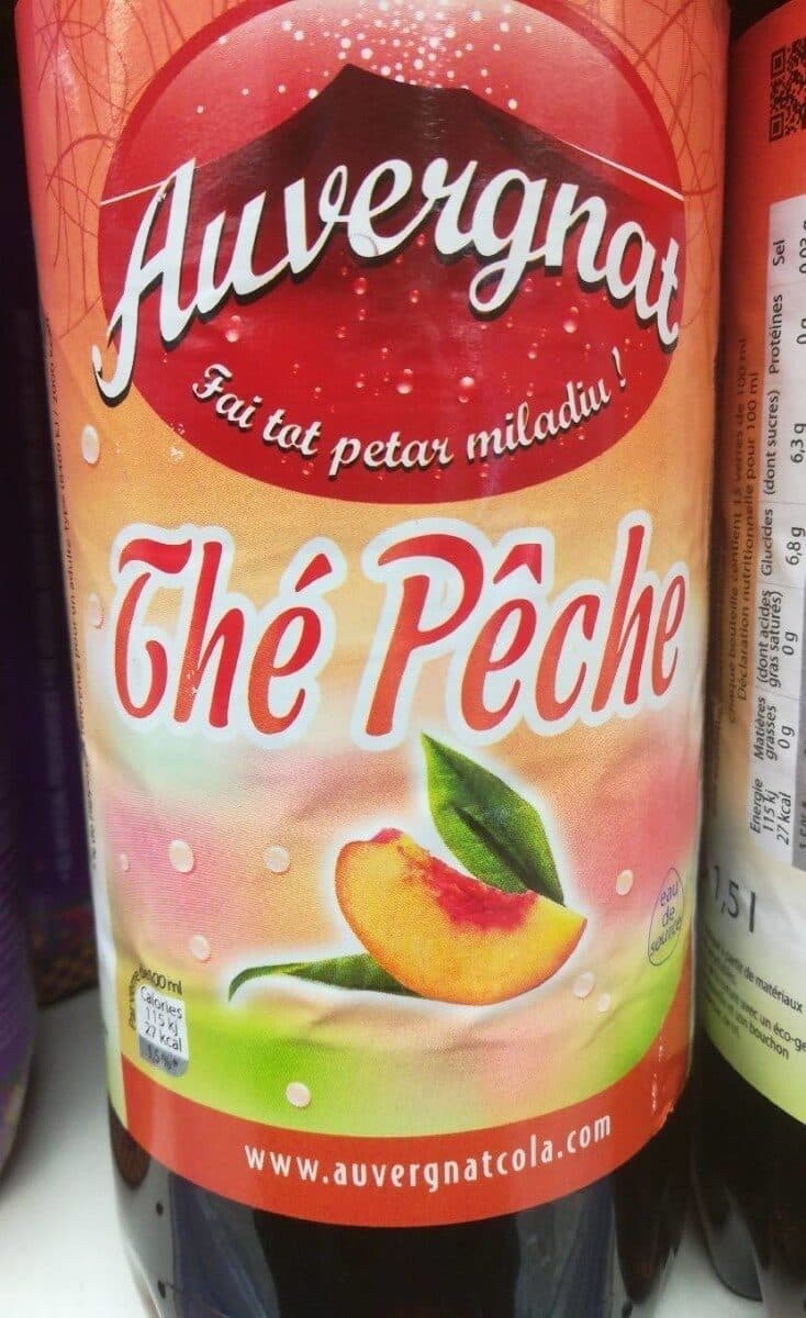 auvergnatcola Thé pêche packshot