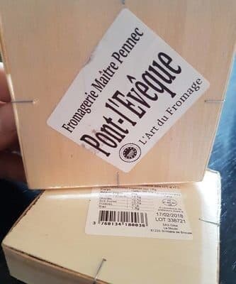 Fromagerie MAITRE PENNEC Pont l'évêque AOP packshot