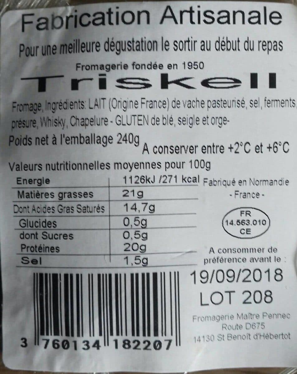 Open Food Facts Triskell packshot