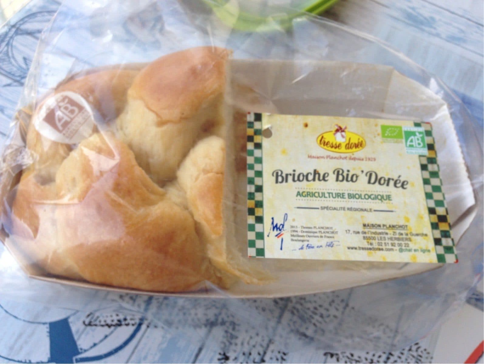 Open Food Facts Brioche bio dorée packshot