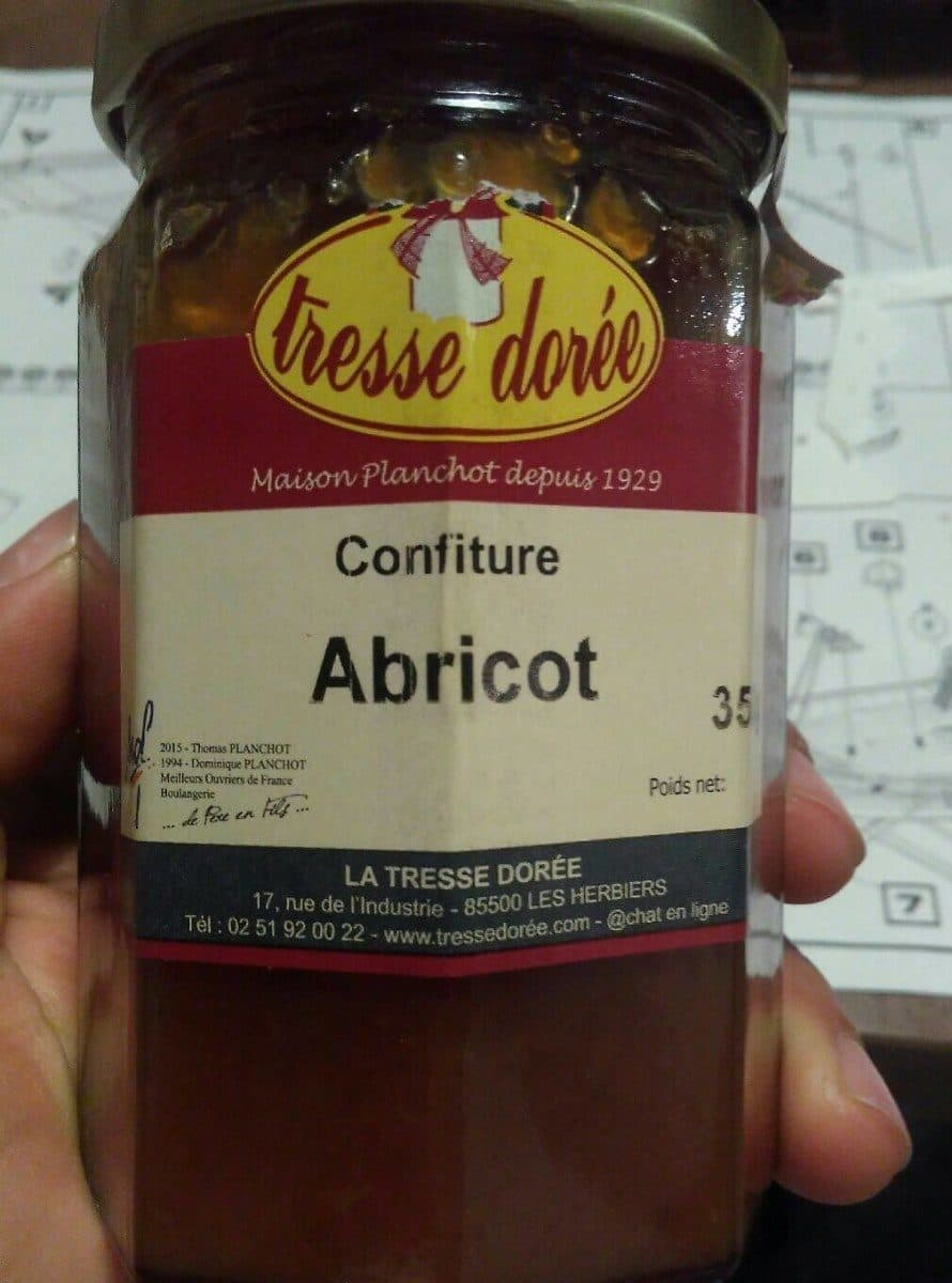 Tresse Doré Confiture Abricot packshot